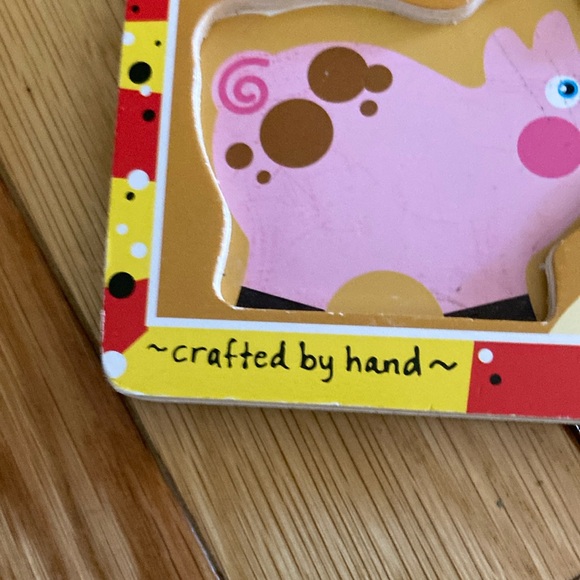 Melissa & Doug FARM ANIMALS CHUNKY INSET PUZZLE - Picture 11 of 15